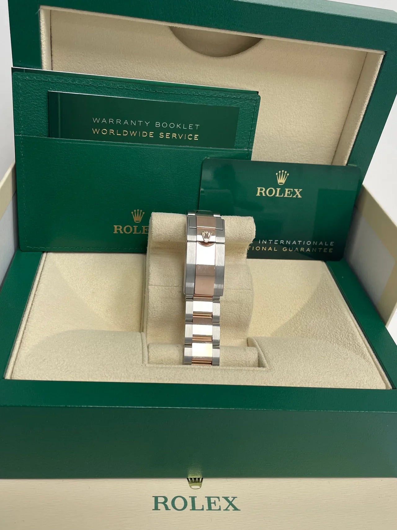 ROLEX YACHT-MASTER EVEROSE GOLD BROWN DIAL