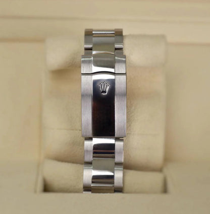 ROLEX DATEJUST OYSTER GREY RHODIUM